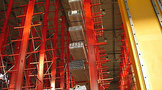 cantilever racking, storage of aluminium