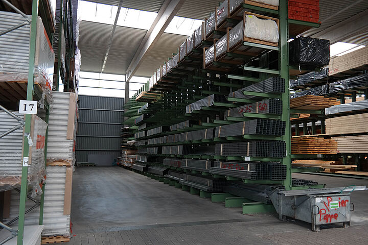 cantilever racking, timber storage