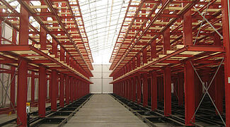 mobile cantilever racking