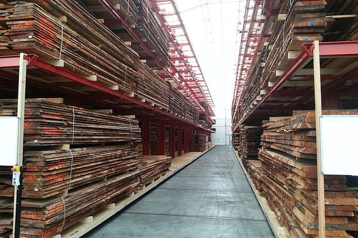 mobile cantilever racking