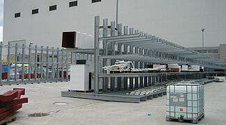 cantilever racking galvanized