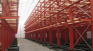 mobile cantilever racking