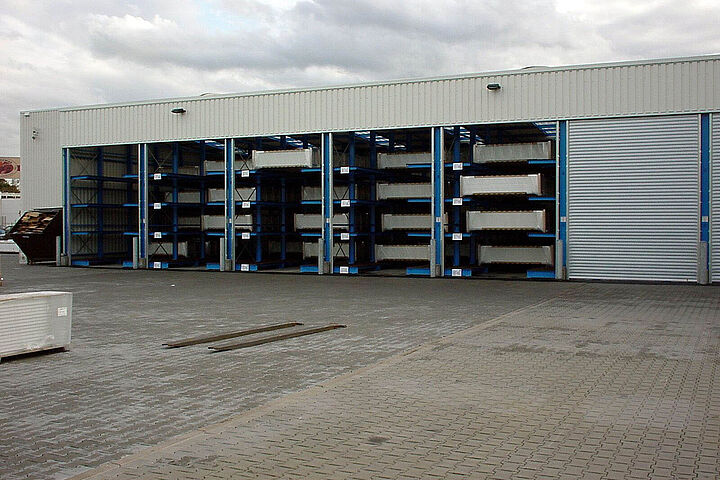 drive-in racking system