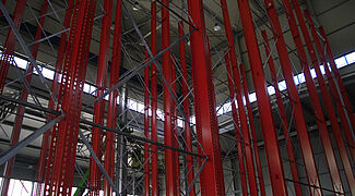 cantilever racking, storage of aluminium