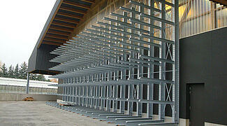 cantilever racking galvanized