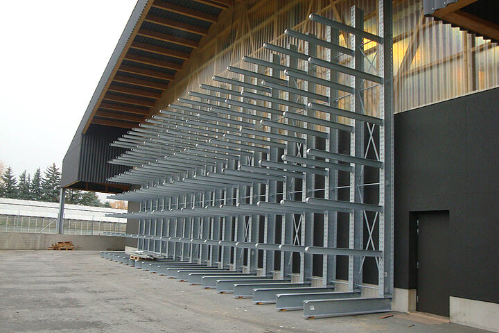 cantilever racking galvanized