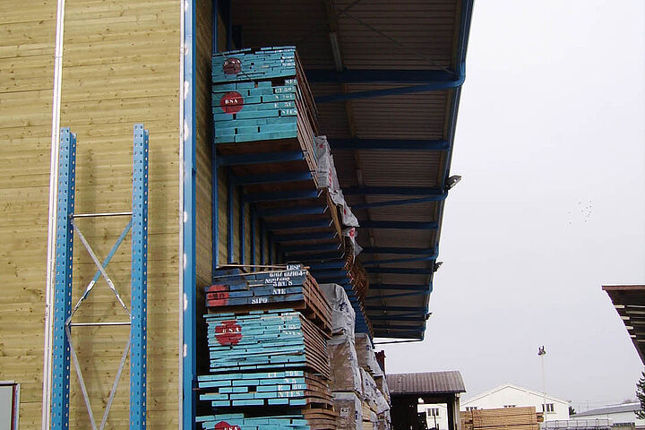 cantilever racking warehouse