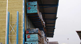 cantilever racking warehouse