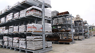 cantilever racking galvanized