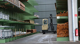 cantilever racking, timber storage