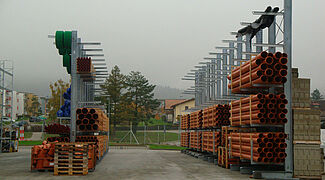 cantilever racking galvanized