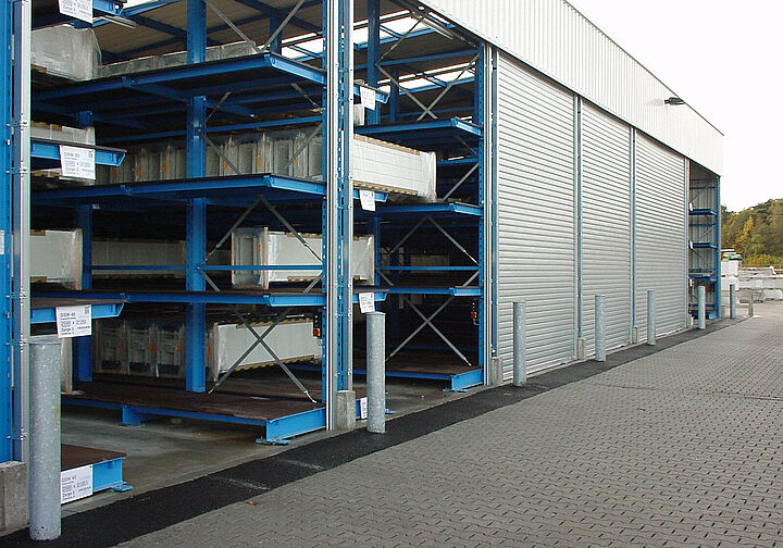 drive-in racking system
