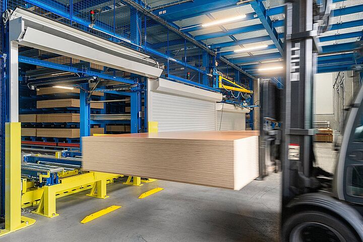 automatic warehouse timber storage