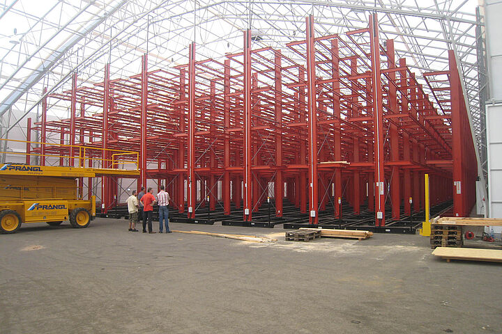 mobile cantilever racking