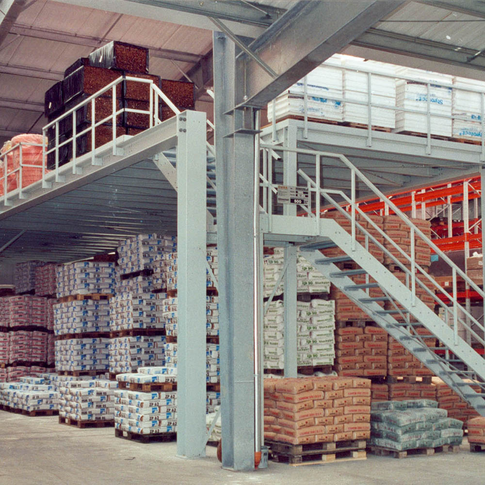 mezzanine floor for building material